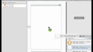 Adding a UITableView as a subview in a storyboard