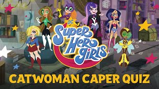 DC Super Hero Girls: Catwoman Caper - Reunite The Stolen Items With Its Rightful Owners (CN Quiz)