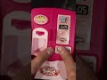 Satisfying with Unboxing &amp; Pink Miniature Barbie OVEN Set Video | ASMR Cute Fridge Set