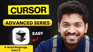 L-6 | Build BlogForge (Part-1) | ✅ #cursor #aicoding