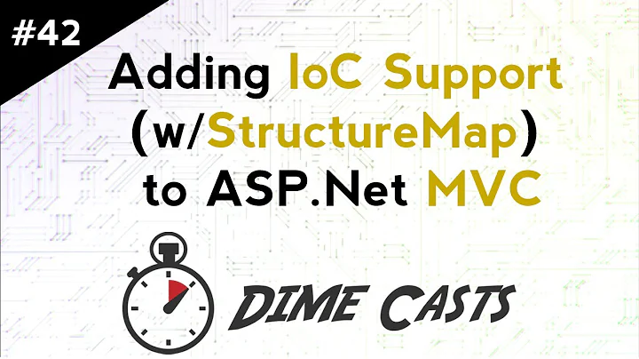 Adding IoC Support (w/StructureMap) to ASP.Net MVC