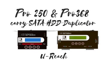 How to clone hard drive to SSD? U-Reach PRO250 High-Speed SATA HDD Duplicator ＆ Sanitizer