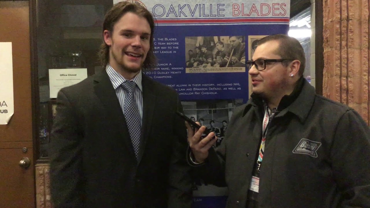 Oakville Blades - #11 Jason Pineo - Jan 18/19