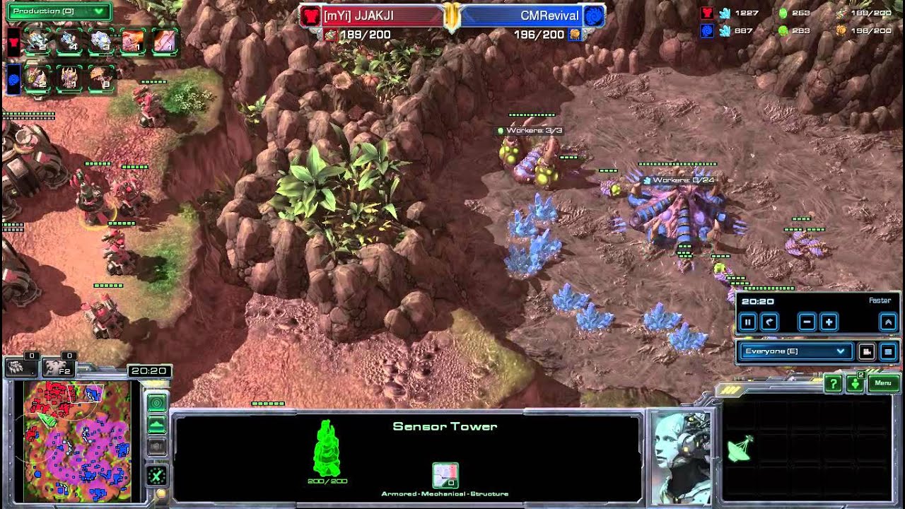 SC2 - jjakji "T" vs Revival "Z" - G4 - IEM Katowice 2014 - comentario en español