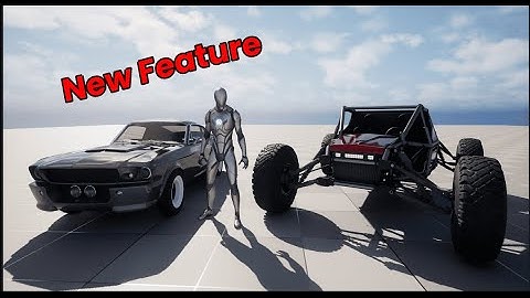 Car Interaction System Unreal Engine 5 (New Features)