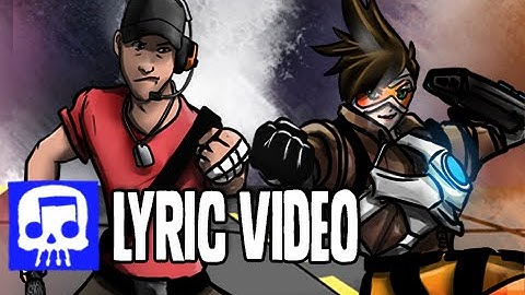 TRACER VS SCOUT Rap Battle LYRIC VIDEO by JT Music