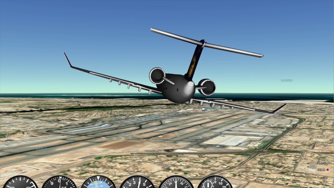 Lufthansa ditch in sea after failed landing