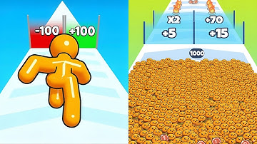 Tall Man Run vs Food Run💥 EPIC SpeedRun Challenge! (All Levels Unlocked | Android & iOS)