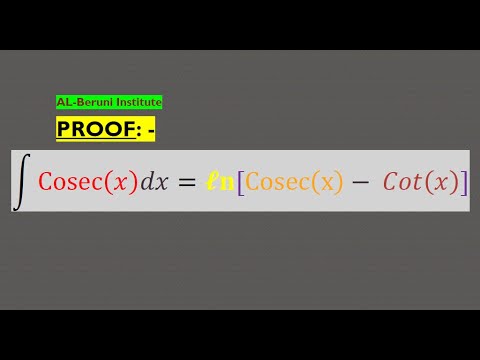 10. Proof integral