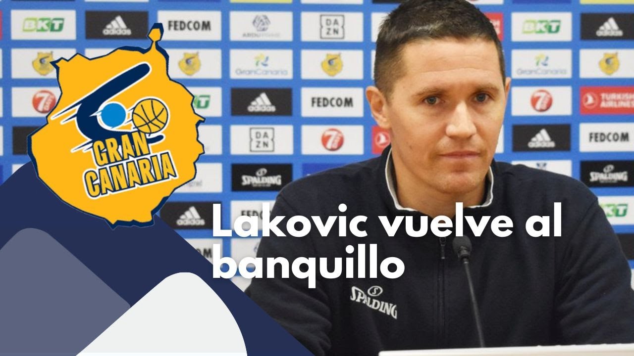 Agradece la solidaridad: Jaka Lakovic (CB Gran Canaria) tras su severa sanción