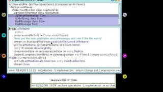 Squeak IDE, The Tracing Messages Browser screenshot 5