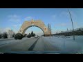 Заснеженный Инкерманский серпантин и Севастопольская арка - #скорость200
