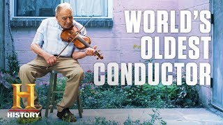 At 100, Ed Simons Became the World's Oldest Active Orchestra Conductor | History NOW | History