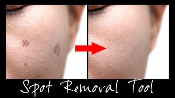 Photoshop CC QUICK Tip: The Spot Removal Tool in Camera Raw