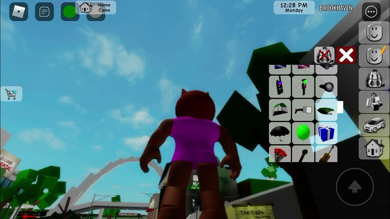 How to do the sleeping bag glitch in brookhaven rp🏡 YouTube