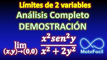 08. Límites de dos variables ANÁLISIS COMPLETO Y DEMOSTRACIÓN