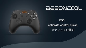 B55 switch controller calibrate control sticks / switch コントローラースティックの補正