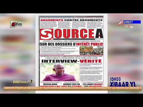 Press Review - October 14, 2026 - Host: Mamadou Mouhamed Ndiaye