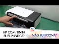 Live de Sábado 15 (01/04/2017) - HP COM TINTA SUBLIMÁTICA?! Hã?