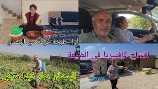 افتتاح، كافتيريا. البستان، صابها، مرض. أول طبخه قرع من الفستان #قناه_ام_رودي #اكسبلور 