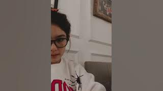 live vanesha priscilla menyapa follower