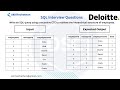 Deloitte SQL Interview Question | Recursive CTE to retrieve the hierarchical structure of employees