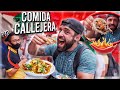 COMIENDO COMIDA CALLEJERA en MEXICO POR PRIMERA VEZ 🌶️ *asi reaccionan al verme comer picante*