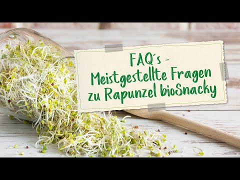 FAQ’s: Meistgestellte Fragen zum Keimen mit  Rapunzel bioSnacky