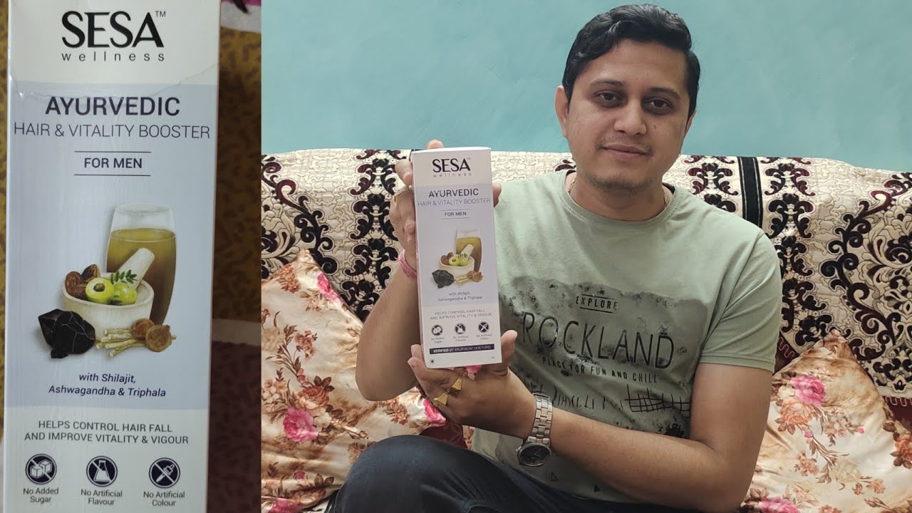 Sesa Ayurvedic Hair Care Juice for Vitality Booster for men review
