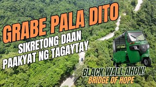 BAJAJ RE, KAYA BA ANG BLACK WALL AHON? #threewheeler #bridgeofhope #tuktuk #tagaytay