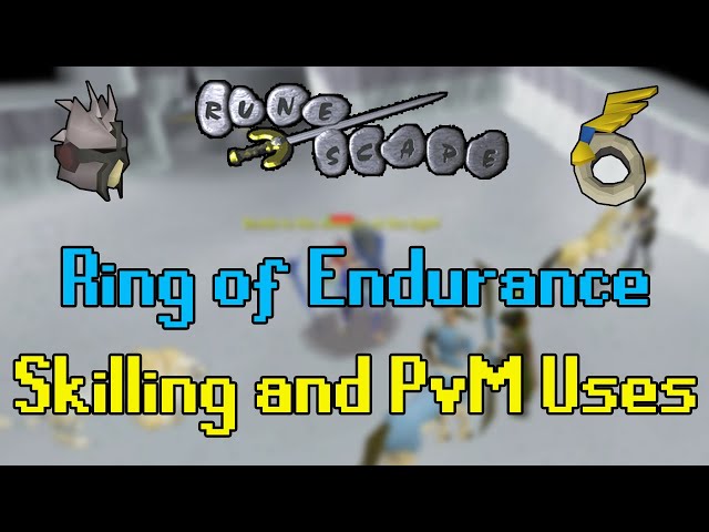 Ring of endurance - OSRS Wiki