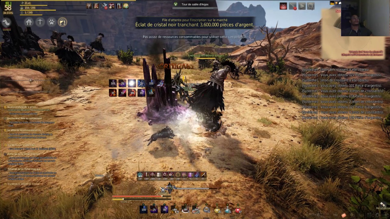 Black Desert Online EU Ninja Awakening Crescent YouTube