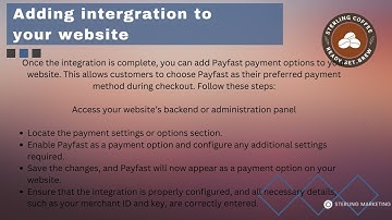How to set up your Payfast account