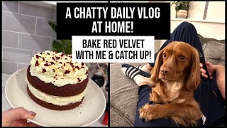 LET&#39;S EAT CAKE! Baking Chris&#39; Birthday Cake &amp; Catching Up | xameliax Daily Realistic Vlog