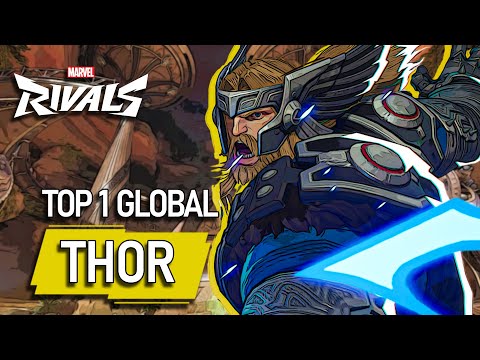 TOP 1 GLOBAL THOR WHITECHURCHBOY MARVEL RIVALS PRO 