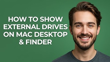 How To Show External Drives On Mac Desktop & Finder - GUIDE!