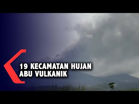 Gunung Raung Erupsi, 19 Kecamatan di Banyuwangi Hujan Abu