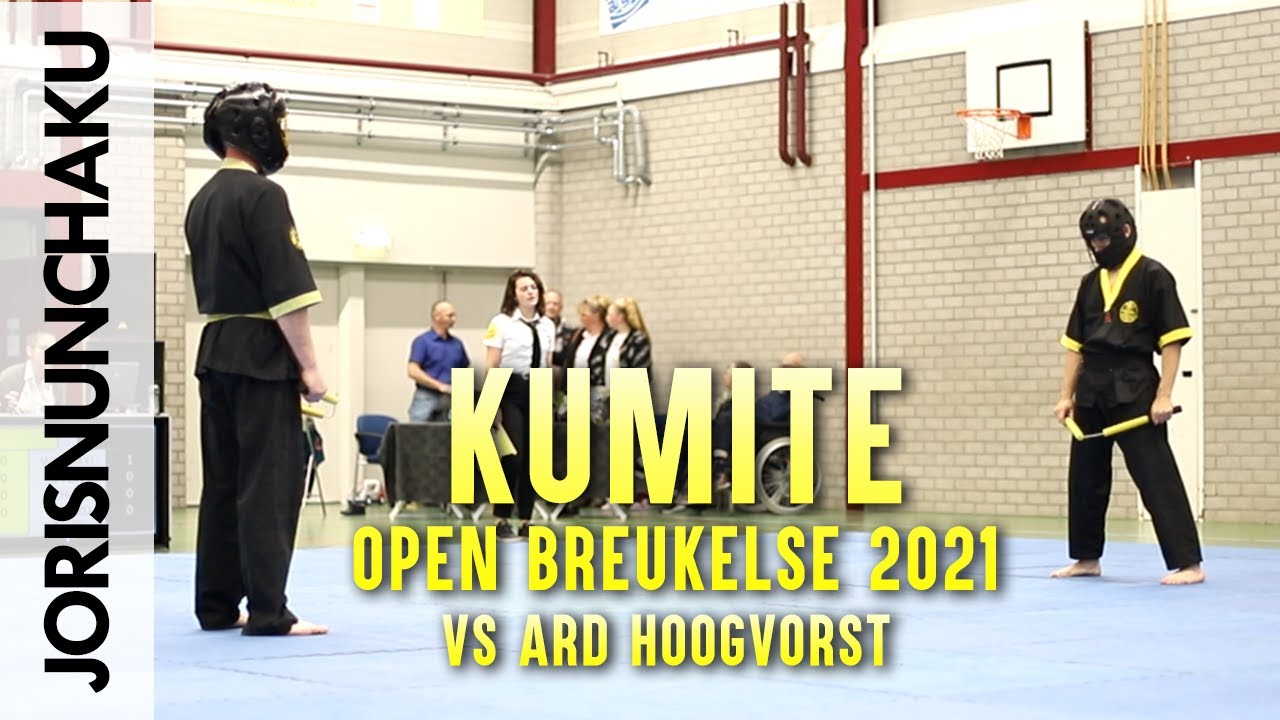 Joris van den Berg VS Ard Hoogvorst - Nunchaku Kumite fight 01 2021