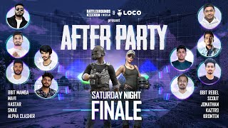 India Ki After Party | BATTLEGROUNDS MOBILE INDIA x LOCO | Day 4