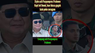 Tampang Asli Paspampres Prabowo