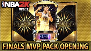 CURRY GO FINALS MVP PACK OPENING!! | NBA2K Mobile 22 S4 Finals MVP Pack Opening