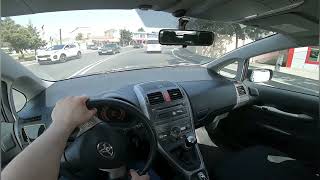 2008 Toyota Auris 1.4 Diesel Pov Test Drive - Sürüş