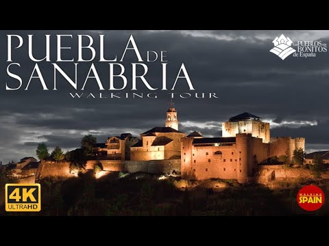🇪🇸[4K] PUEBLA DE SANABRIA Tour | Discover why it is considered one of MOST BEAUTIFUL towns in Spain
