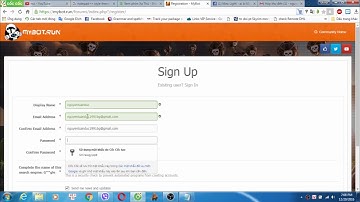 Tạo Account mybot.run dễ dàng chỉ với 3