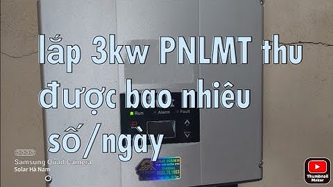 Hệ thống điện mặt trời 3kw giá bao nhiêu năm 2024