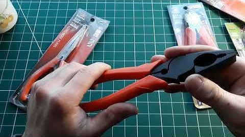 FUJIYA! Changing to... PROPER PLIERS!