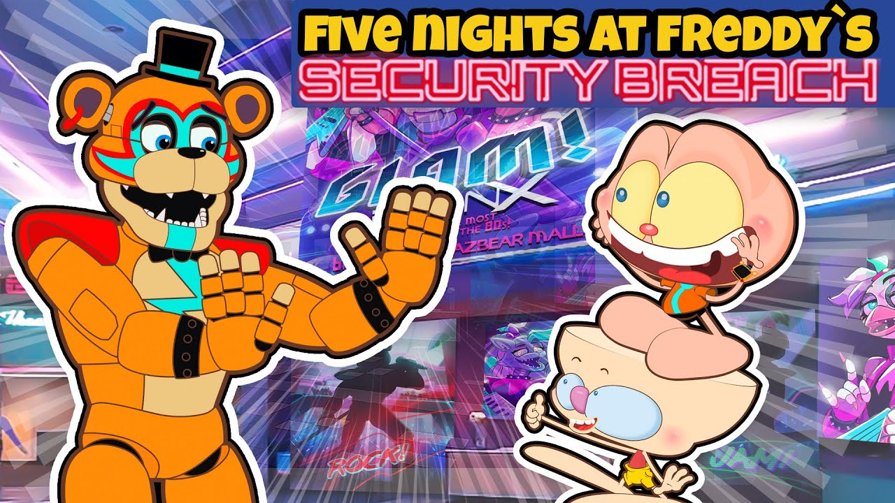 Download Mongo e Drongo em FNAF Security Breach PARTE 1. Five Nights at Freddy's   Security Breach em Desenho