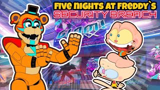 Mongo e Drongo em FNAF Security Breach PARTE 1. Five Nights at Freddy's   Security Breach em Desenho