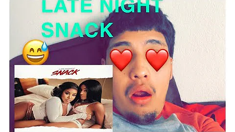 TAYLOR GIRLZ- LATE NIGHT SNACK ( OFFICIAL MUSIC VIDEO] OFFICIAL REACTION MANNY007