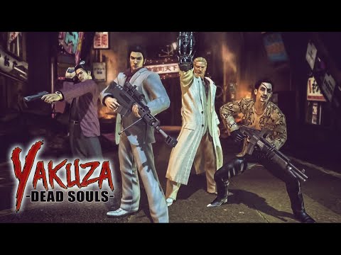 Lets Play Yakuza: Dead Souls - Зомби, мутанты и перестрелки.